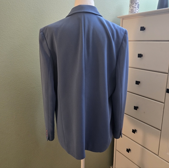 Draper's Studio Women's Blue Blazer - Picture 2 of 3